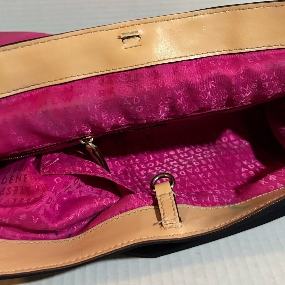 Kate Spade Black and Tan Backpack - Picture 6 of 10
